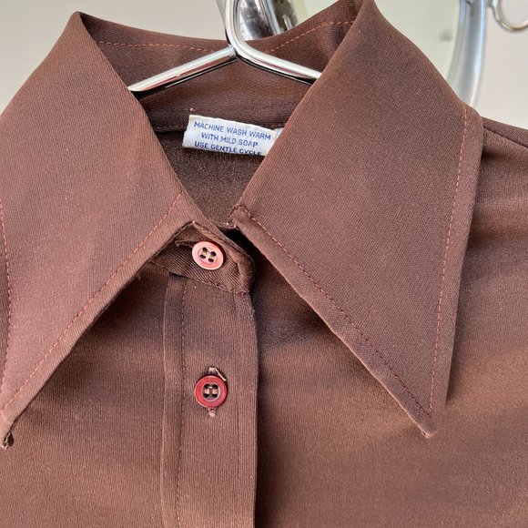 Authentic Woman's Seventies Shirt - Vintage - Picture 2 of 6